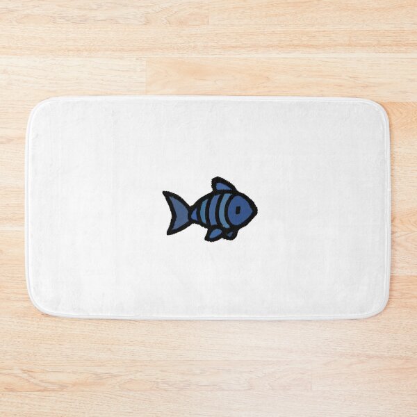 Item preview, Cute Little Blue Fish SMALL VERSION designed and sold by niks-s.