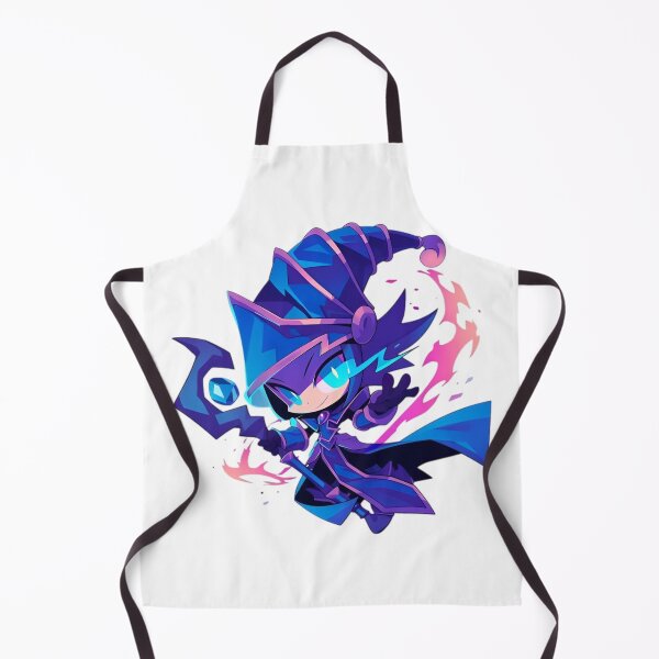 Item preview, Arcane Chibi Mage – Neon Spellcaster Dark Fantasy Art designed and sold by Dyan4.