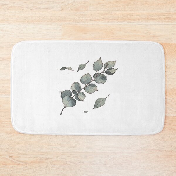Item preview, Vintage Eucalyptus Branch with Falling Leaves designed and sold by Milipino.