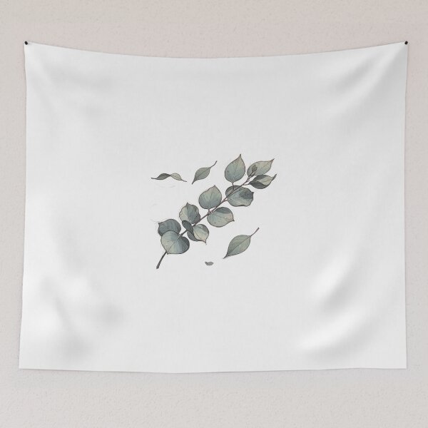 Item preview, Vintage Eucalyptus Branch with Falling Leaves designed and sold by Milipino.
