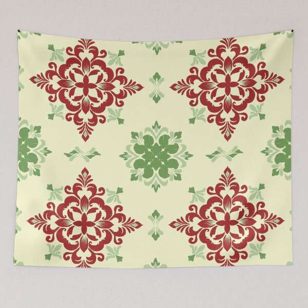 Item preview, Vintage Floral Folk Seamless Pattern for Textile and Home Decor designed and sold by kasune-shop.
