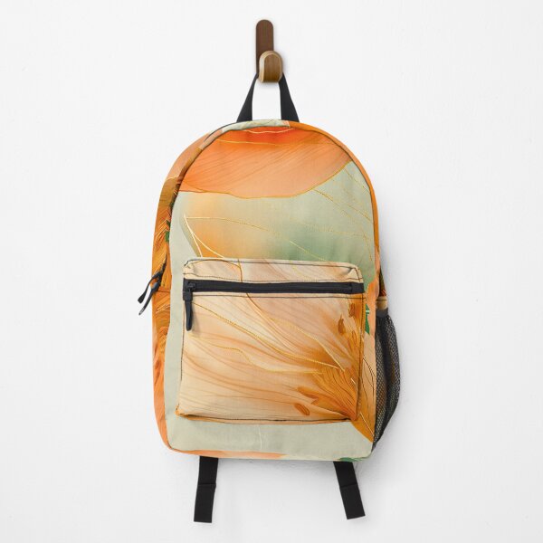 Item preview, Elegant Orange Botanical Floral Illustration designed and sold by CheersTOGETHER.