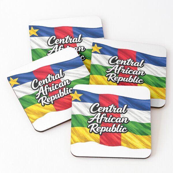 Item preview, Central African Republic Waving Flag Design – CAR Patriotic Country Graphic designed and sold by GarnerSupplyCo.