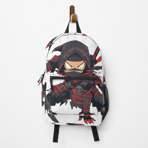 Item preview, Shadow Venom Ninja – Dark Samurai Assassin Chibi Art designed and sold by Dyan4.