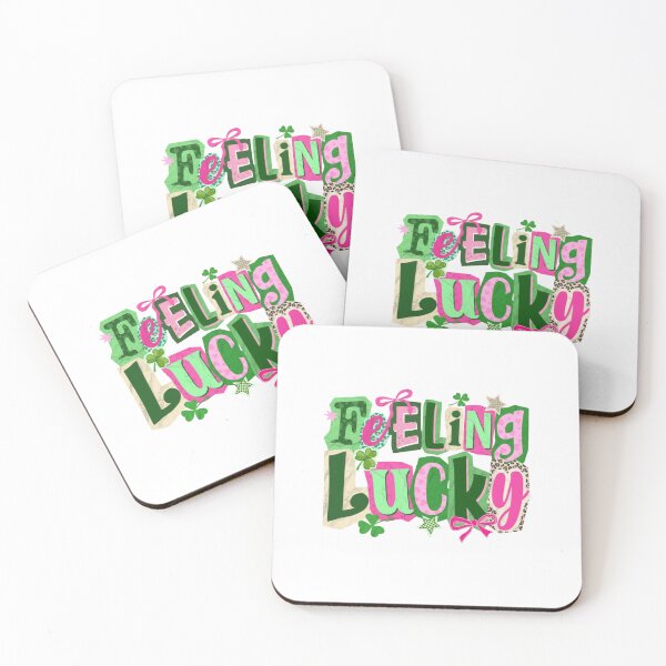 Item preview, Retro Lucky St. Patrick’s Day Typography — Groovy Green Pattern Lettering designed and sold by Colorful-Garden.