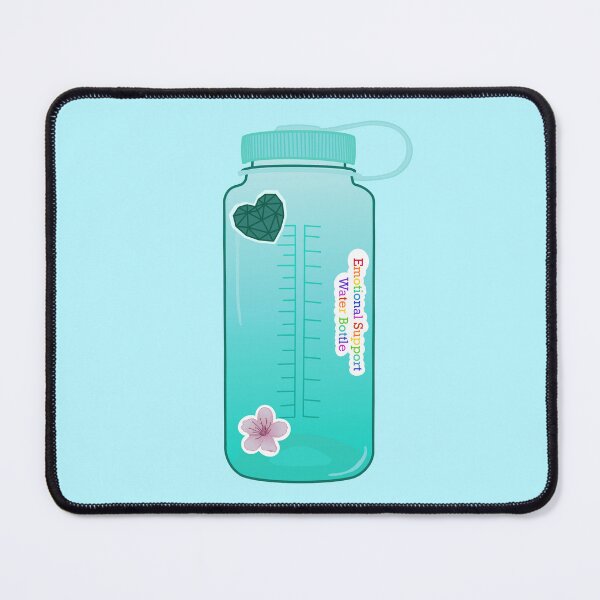 Item preview, Teal Emotional Support Water Bottle designed and sold by Acaruso167.