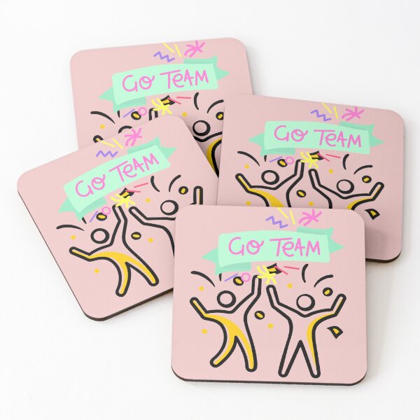 Item preview, Go Team! - Colorful Celebration & Party People Design designed and sold by Mini Pixel Perfect Co..