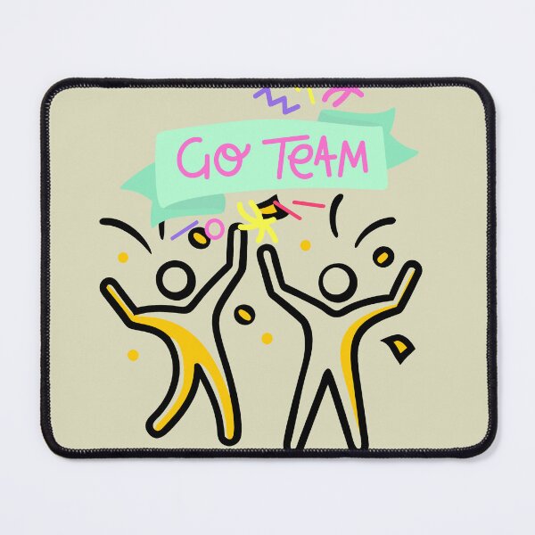 Item preview, Go Team! - Colorful Celebration & Party People Design designed and sold by Mini Pixel Perfect Co..