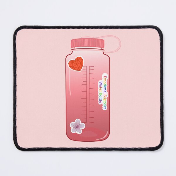 Item preview, Pink Emotional Support Water Bottle designed and sold by Acaruso167.