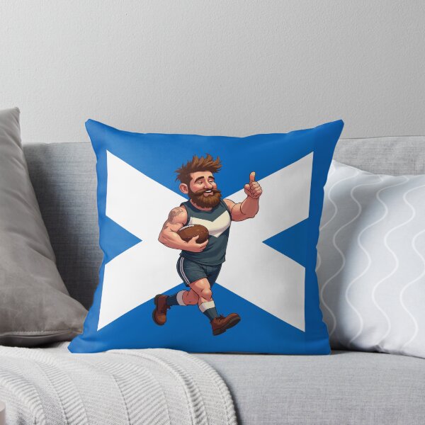 Item preview, A Cheerful Scottish Rugby Player designed and sold by taiche.