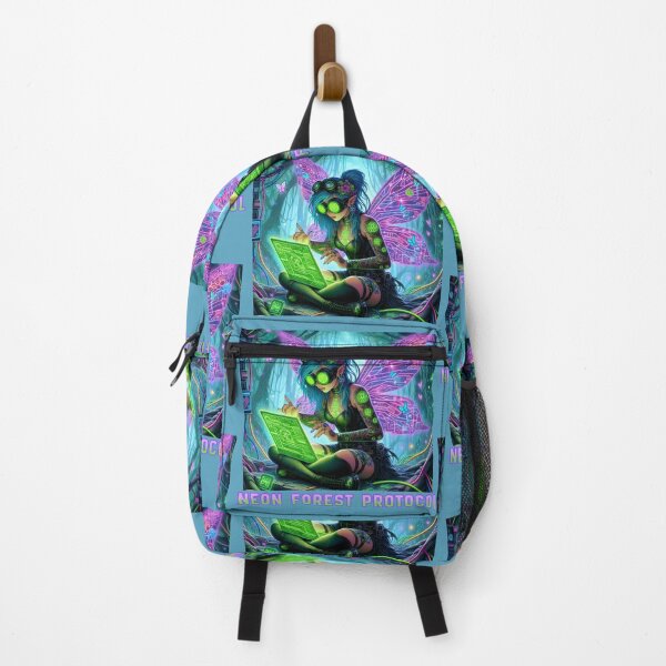 Item preview, Forest Hacker-Fairy of the neon forest designed and sold by Szpaku desart .
