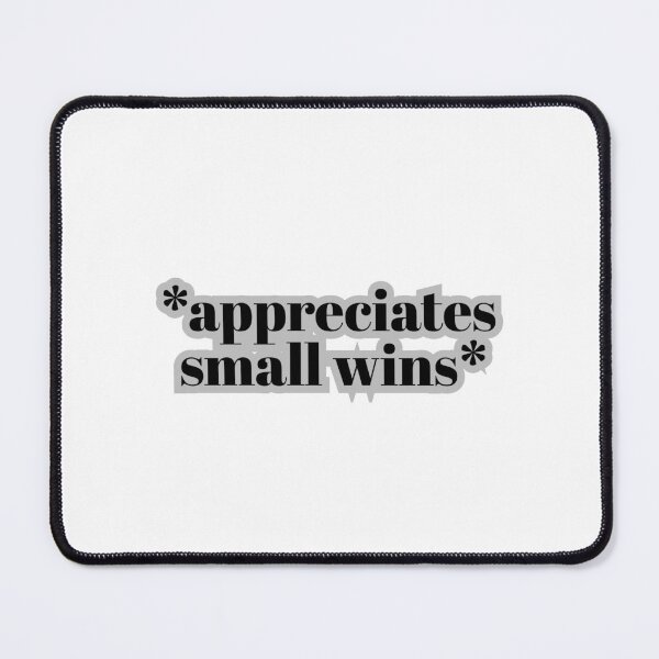 Item preview, Appreciates Small Wins | Typography designed and sold by ApricityPhrases.