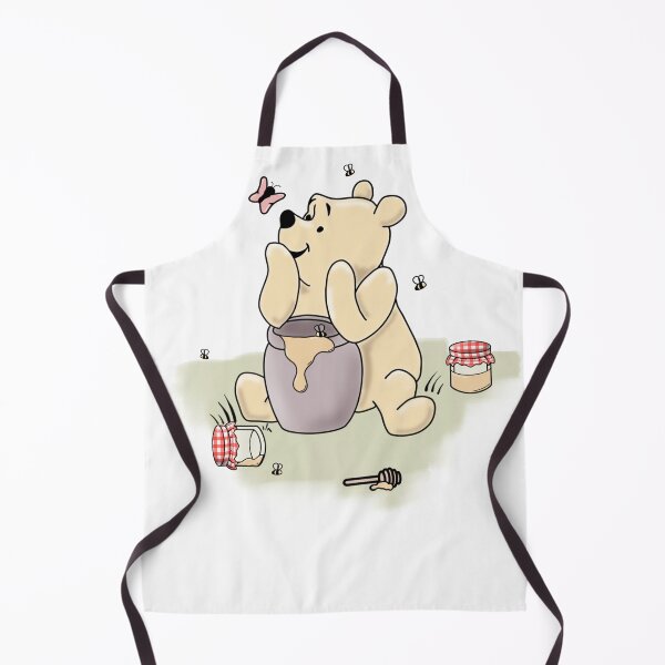 Item preview, Vintage 1920s Storybook Bear with Honey Jar Illustration designed and sold by BowditchDesigns.