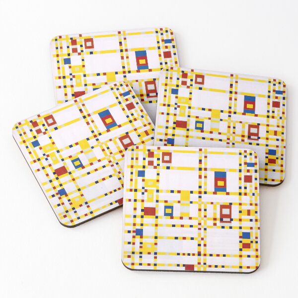 Item preview, broadway boogie woogie 1943 - Piet Mondrian  designed and sold by nebelimr.