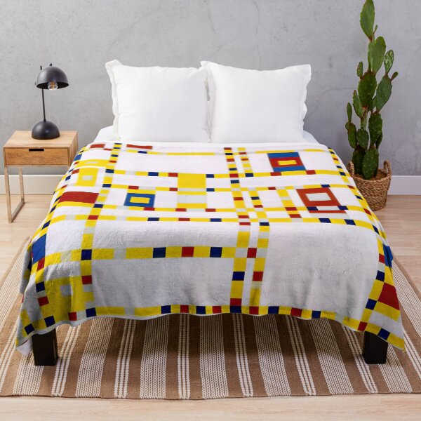Item preview, broadway boogie woogie 1943 - Piet Mondrian designed and sold by nebelimr.