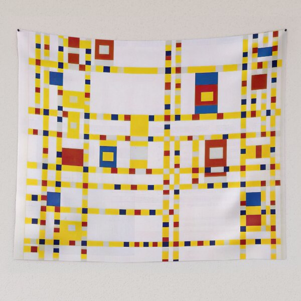 Item preview, broadway boogie woogie 1943 - Piet Mondrian  designed and sold by nebelimr.