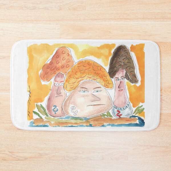 Item preview, The Secret Life of Shrooms, Das geheime Leben der Pilze, 3 Fragezeichen © Anke Korthauer designed and sold by Anke‘s Bazaar.