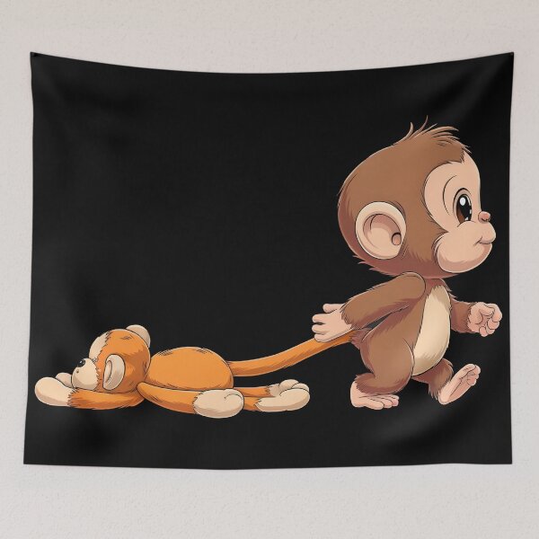 Item preview, punch monkey designed and sold by Uglyandcute.