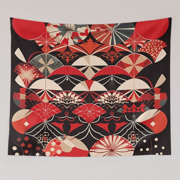 Item preview, Japanese Kimono Art designed and sold by ZIPANG-JAPAN.