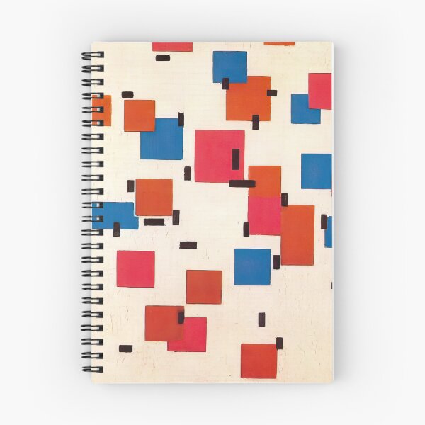 Item preview, composition in color a 1917 - Piet Mondrian  designed and sold by nebelimr.