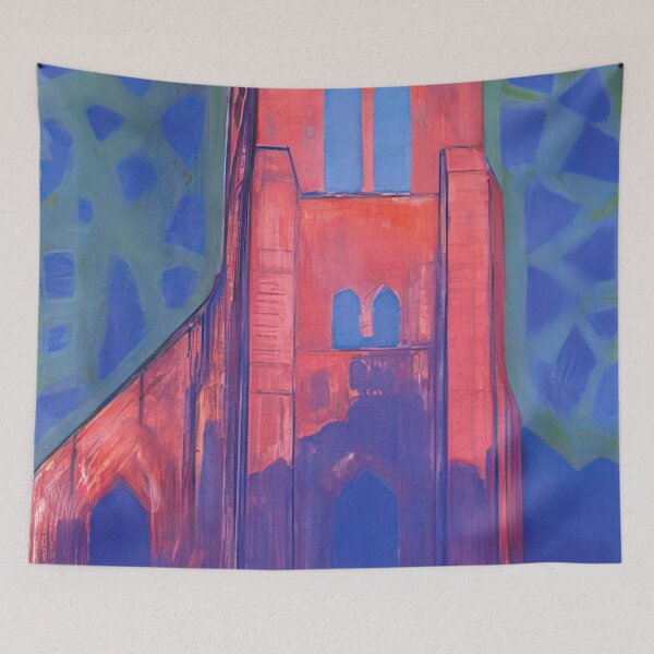 Item preview, church tower at domburg 1911 - Piet Mondrian  designed and sold by nebelimr.