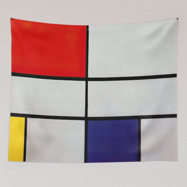Item preview, composition c no iii with red yellow and blue 1935 - Piet Mondrian  designed and sold by nebelimr.