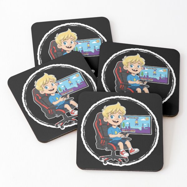 Item preview, Cute Boy Gamer in Gaming Chair Illustration designed and sold by BounoWorld.