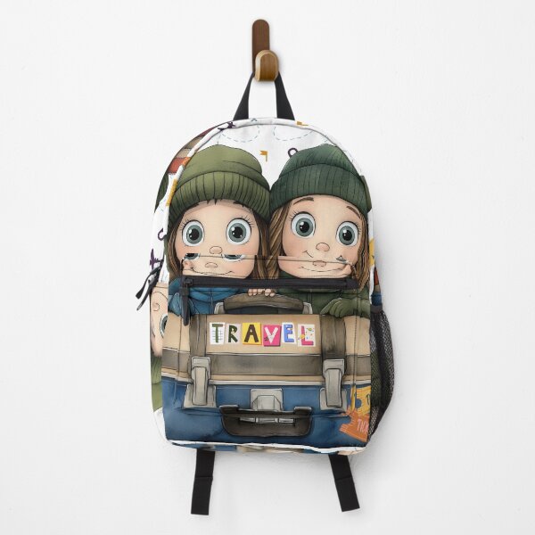 Item preview, Winter Adventure Begins – Cute Travel Kids designed and sold by Angellacelin.