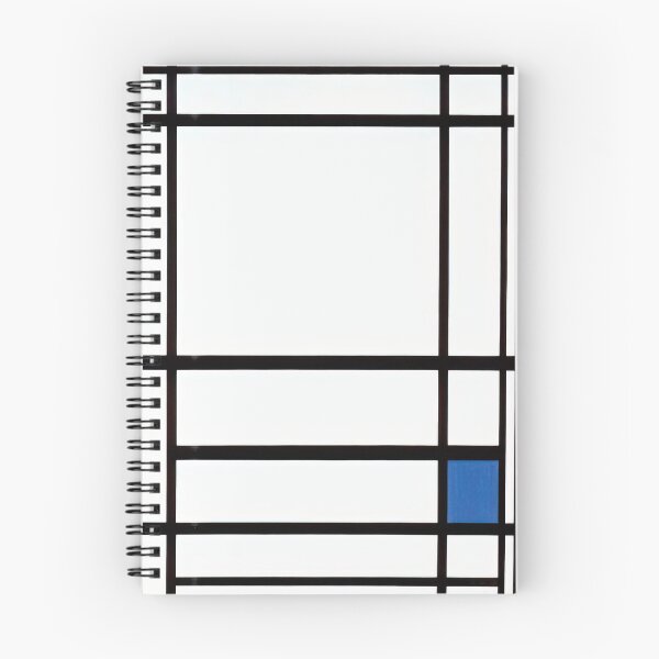 Item preview, composition with blue 1937 - Piet Mondrian  designed and sold by nebelimr.