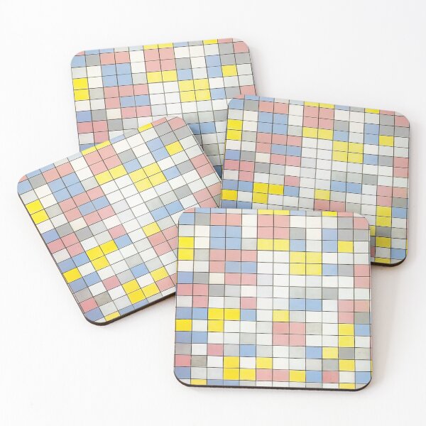 Item preview, composition with grid ix 1919 - Piet Mondrian  designed and sold by nebelimr.
