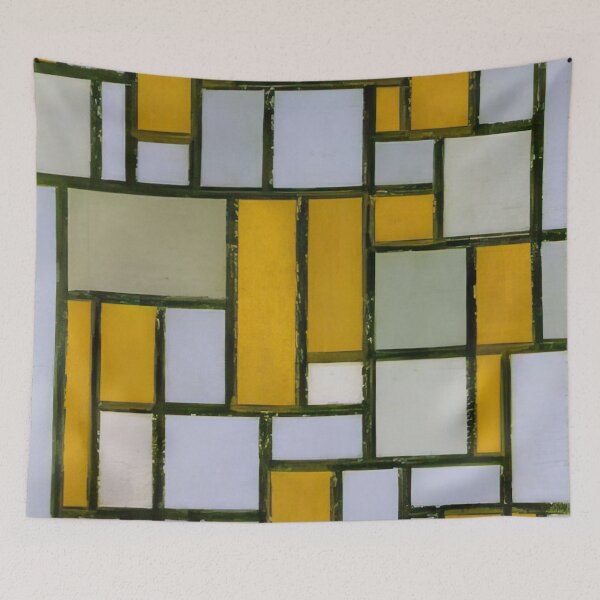 Item preview, composition with gray and light brown 1918 - Piet Mondrian  designed and sold by nebelimr.
