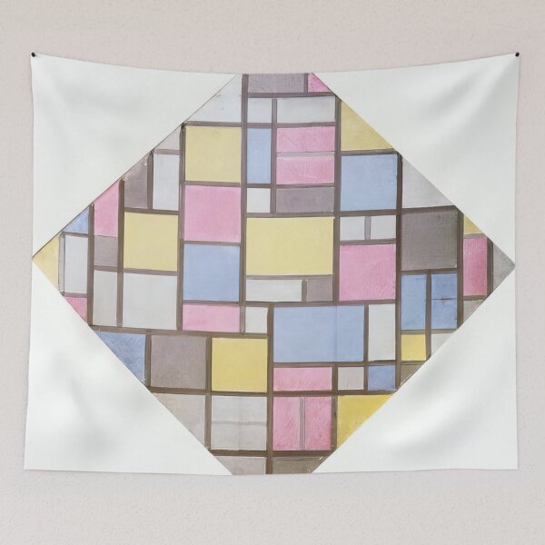 Item preview, composition with grid vii 1919 - Piet Mondrian  designed and sold by nebelimr.