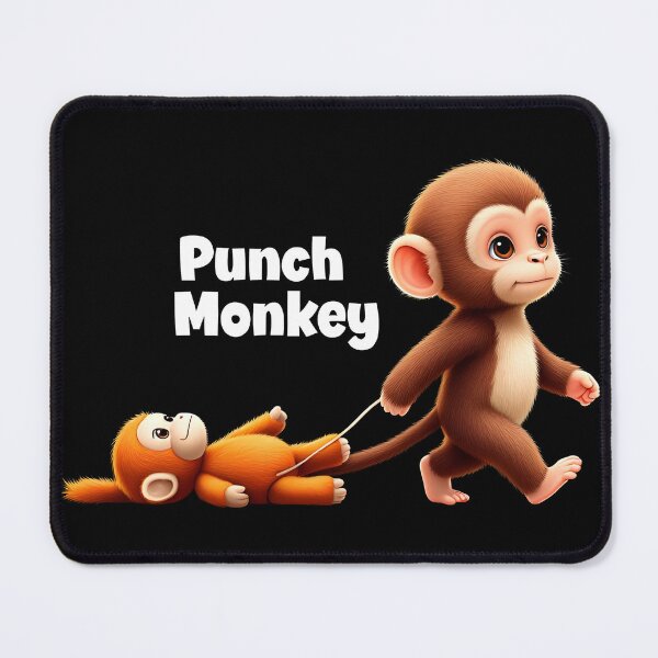 Item preview, punch monkey designed and sold by Uglyandcute.