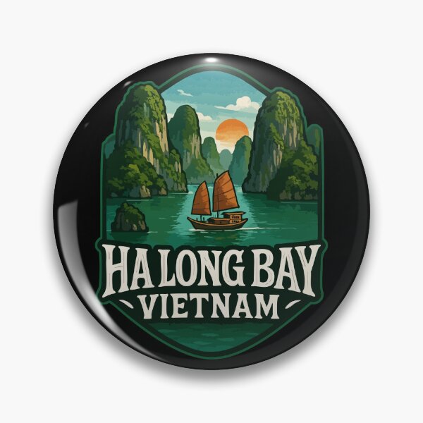 Item preview, Ha Long Bay Islands Vietnam Travel designed and sold by TomFrontierArt.