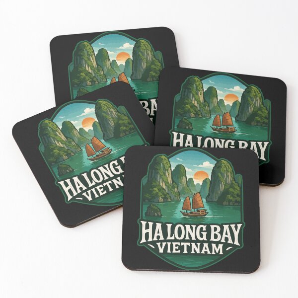 Item preview, Ha Long Bay Islands Vietnam Travel designed and sold by TomFrontierArt.
