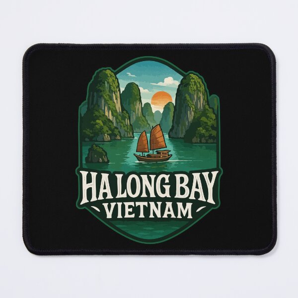 Item preview, Ha Long Bay Islands Vietnam Travel designed and sold by TomFrontierArt.