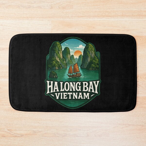 Item preview, Ha Long Bay Islands Vietnam Travel designed and sold by TomFrontierArt.