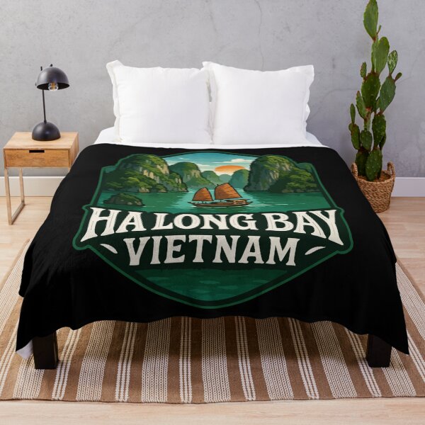 Item preview, Ha Long Bay Islands Vietnam Travel designed and sold by TomFrontierArt.