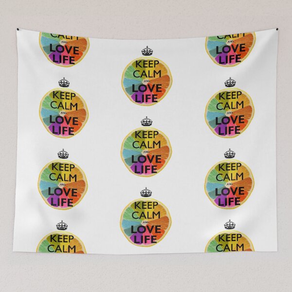 Item preview, Keep Calm Love Life - KEEP0001 designed and sold by 3-Starfish.