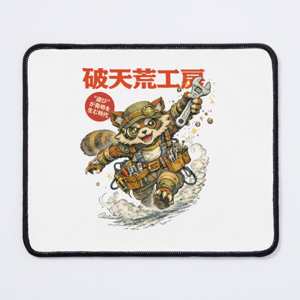 Item preview, Raccoon Engineer On The Run designed and sold by EdvvinStudios.
