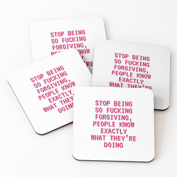 Item preview, Stop being so fu*king forgiving designed and sold by BlissThreads.