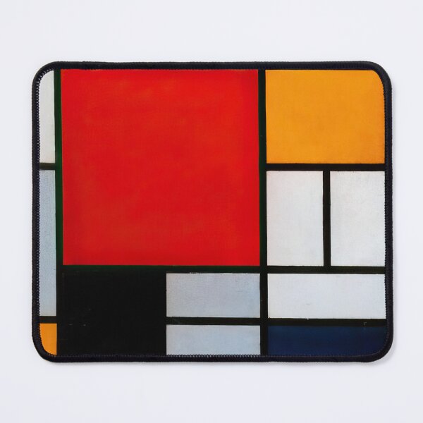 Item preview, composition with large red plane yellow black gray and blue 1921 - Piet Mondrian designed and sold by nebelimr.