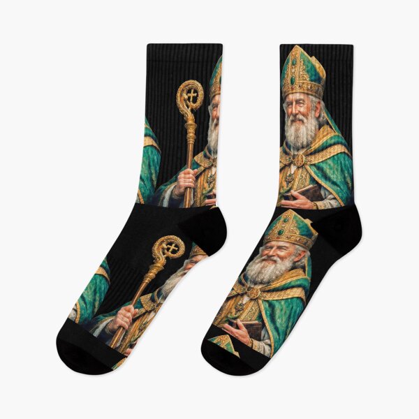 Item preview, Saint Patrick flourished 5th century, Britain and Ireland arrived in Ireland March 25, 433, designed and sold by OliDesigns.