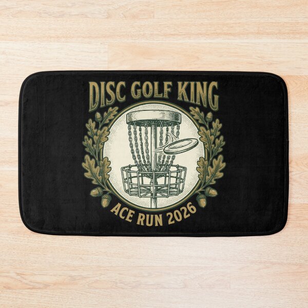 Item preview, Disc Golf King Ace Run - Vintage Engraved Sport Art designed and sold by Mdozet.