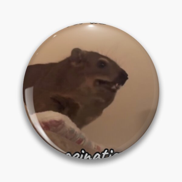 Item preview, Stoic Hyrax Meme – Seneca Quote “We Suffer More in Imagination” designed and sold by hyrax4life.