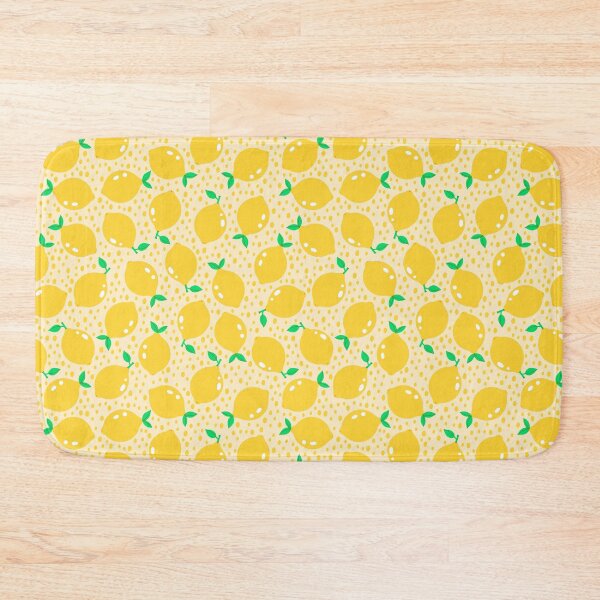 Item preview,  lemons on a yellow background designed and sold by burbura.