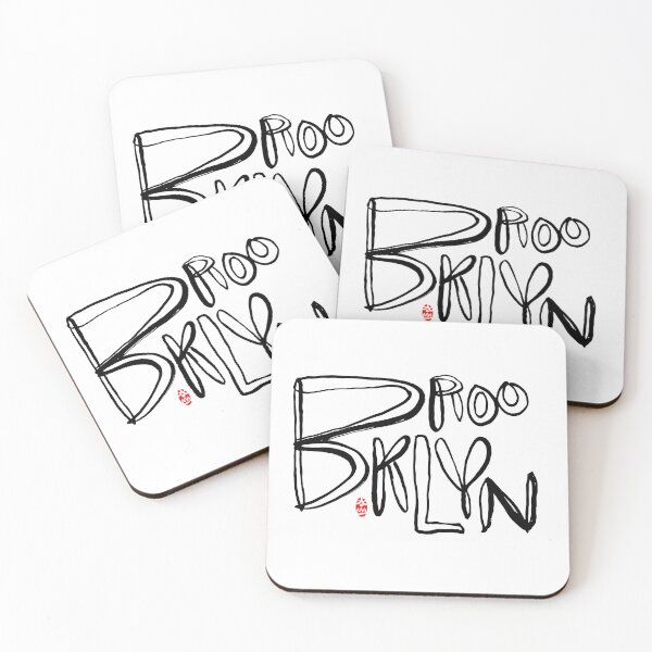 Item preview, BROOKLYN NYC – Urban Street Style Typography Design designed and sold by TaisanNYC.