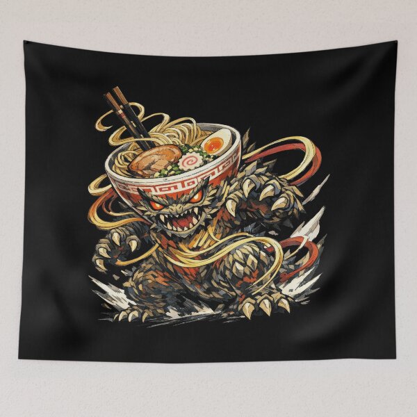 Item preview, Ramen Kaiju Unleashed designed and sold by EdvvinStudios.