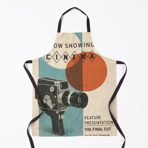 Item preview, Now Showing Cinema Vintage Film Camera Poster designed and sold by Cine8.