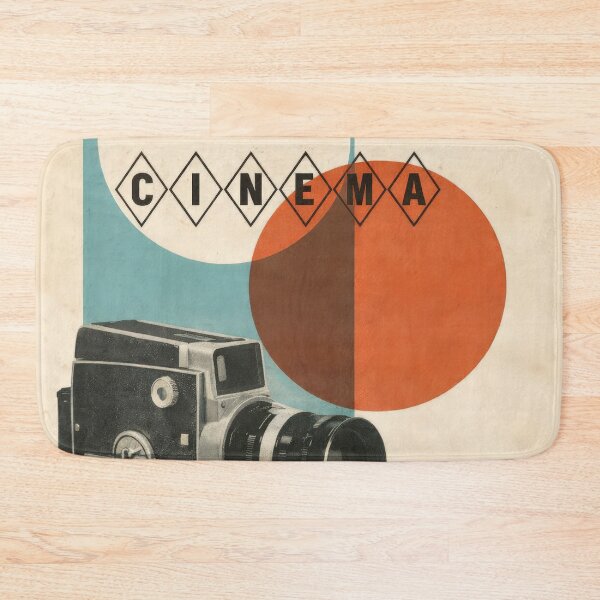 Item preview, Now Showing Cinema Vintage Film Camera Poster designed and sold by Cine8.